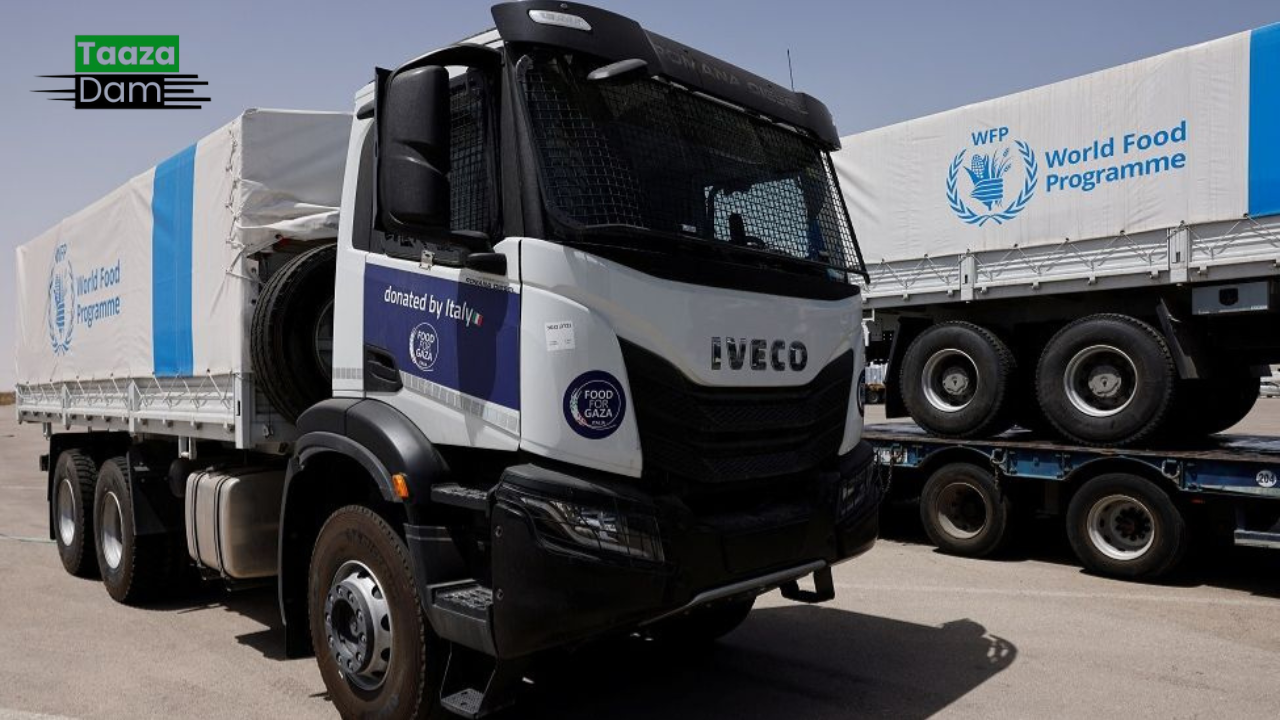 Desperate Crowds Rush Gaza Aid Trucks, Says WFP 1 Gaza
