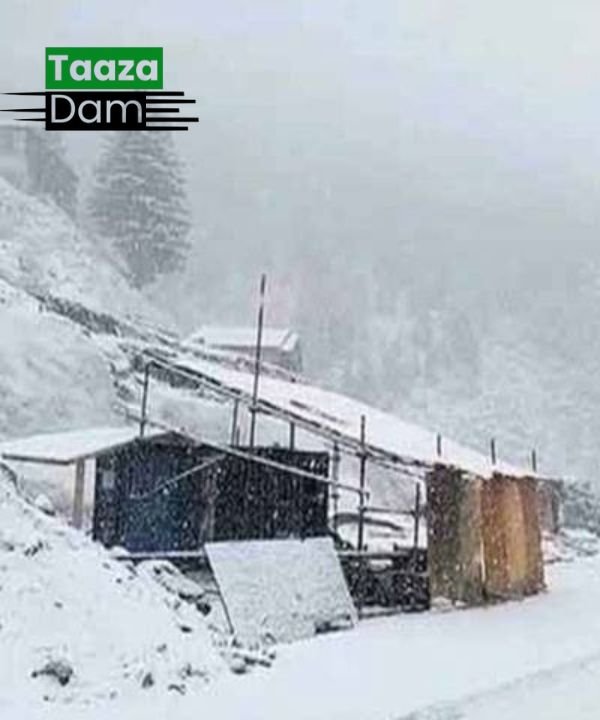 Babusar Top Transforms into Winter Wonderland Amid Unseasonal Snowfall 2 Babusar Top Transforms into Winter