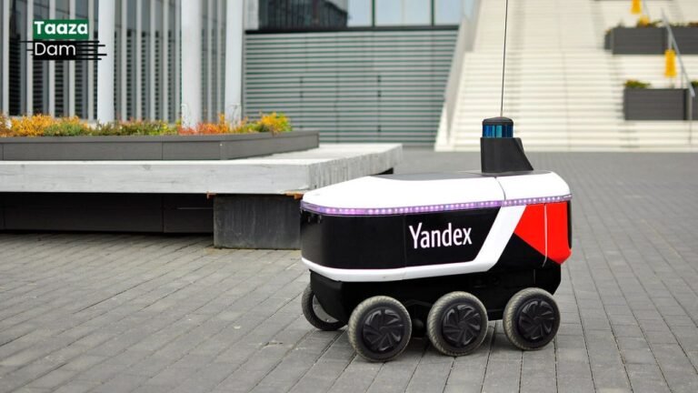 Delivery Robots Debut in Moscow's Gorky Park