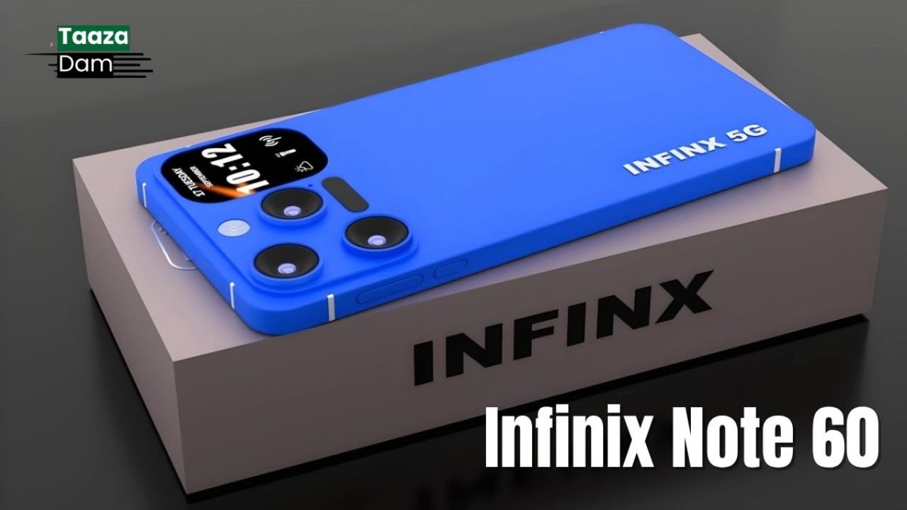 Infinix Note 60 Launched with 170MP Camera, 7000mAh Battery & 165Hz Display