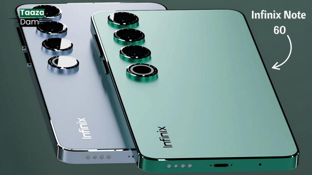 Infinix Note 60 Launched with 170MP Camera, 7000mAh Battery & 165Hz Display  