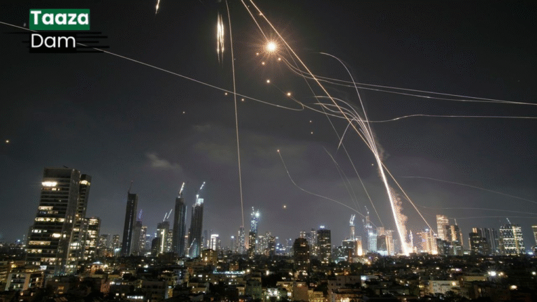 Iran Launches Missile and Drone Attacks on Tel Aviv