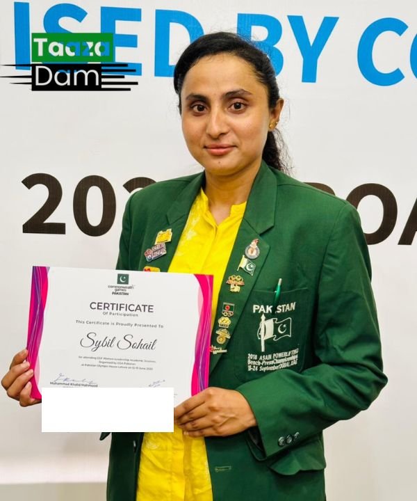 Sybil Sohail Makes History: First Pakistani Woman to Win Gold at Asian Weightlifting Masters 2 Sybil Sohail First Pakistani Woman Weightlifting